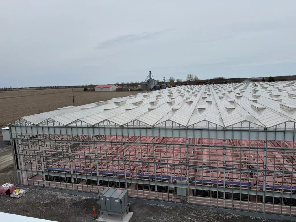 Vermax glass greenhouse
