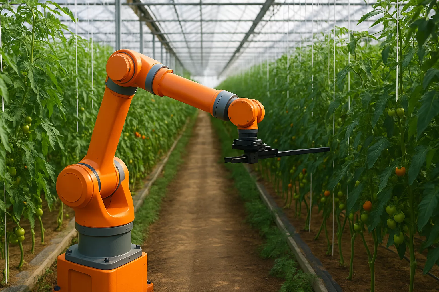 Prototype de robot de serre Harnois : un projet d’innovation appuyé par le Québec 1 greenhouse robot