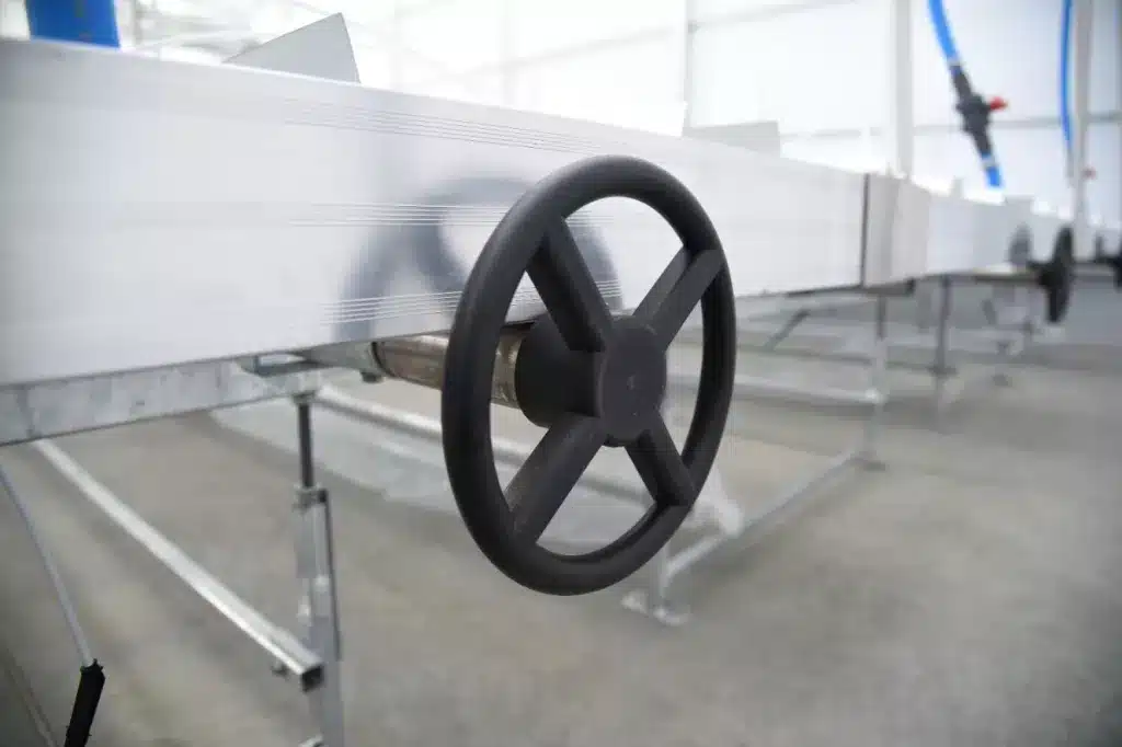 Greenhouse Benches - Rolling benches